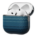 Apple Airpods Pro 2 Uyumlu Kılıf Aramid Fiber Pitaka Tactile Woven Sunset-Moonrise Serisi Sunset Kapak - 1