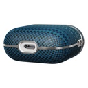 Apple Airpods Pro 2 Uyumlu Kılıf Aramid Fiber Pitaka Tactile Woven Sunset-Moonrise Serisi Sunset Kapak - 4
