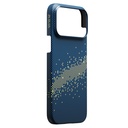 Apple iPhone 17 Pro Kılıf M-safe Şarj Özellikli Lumintex Fosforlu Pitaka Tactile Woven Starpeak Serisi Milky Way Galaxy Kapak - 3