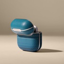 Apple Airpods 4 Uyumlu Kılıf Aramid Fiber Pitaka Tactile Woven Sunset-Moonrise Serisi Sunset Kapak - 20