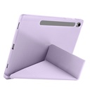 Samsung Galaxy Tab S10 Uyumlu Lite Kılıf Zore Tri Folding Kalem Bölmeli Standlı Kılıf - 4