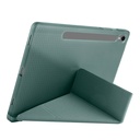 Samsung Galaxy Tab S10 Uyumlu Lite Kılıf Zore Tri Folding Kalem Bölmeli Standlı Kılıf - 16