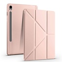Samsung Galaxy Tab S10 Uyumlu Lite Kılıf Zore Tri Folding Kalem Bölmeli Standlı Kılıf - 22