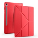 Samsung Galaxy Tab S10 Uyumlu Lite Kılıf Zore Tri Folding Kalem Bölmeli Standlı Kılıf - 26