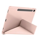 Samsung Galaxy Tab S10 Uyumlu Lite Kılıf Zore Tri Folding Kalem Bölmeli Standlı Kılıf - 37
