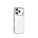 Apple iPhone 17 Pro Kılıf M-safe Şarj Özellikli Wiwu YXK-208 Invisible Ultra Sert PC Kapak - 1
