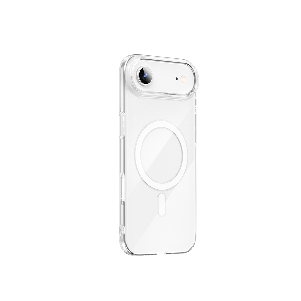 Apple iPhone 17 Air Kılıf M-safe Şarj Özellikli Wiwu YXK-207 Invisible Pro Sert PC Kapak - 1