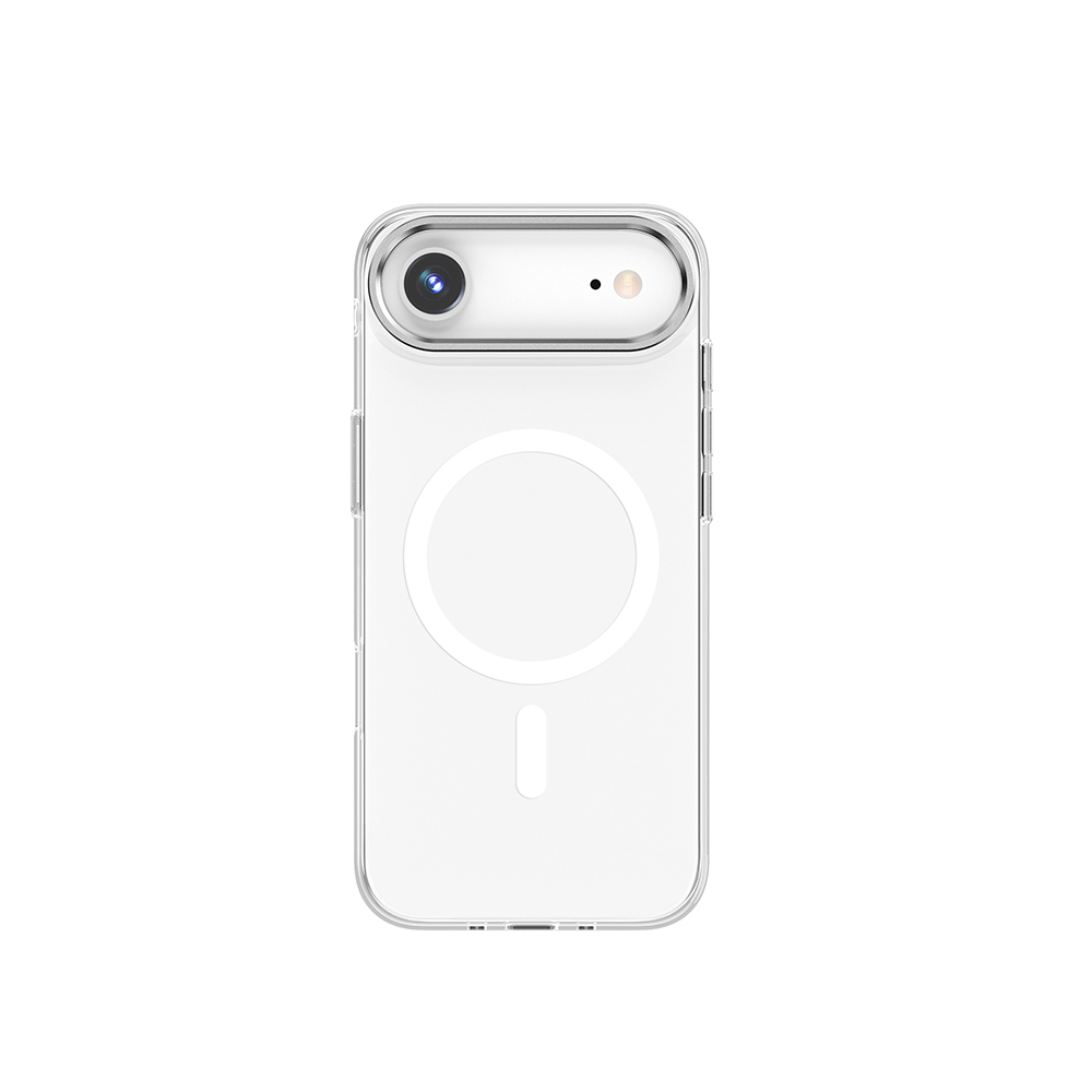 Apple iPhone 17 Air Kılıf M-safe Şarj Özellikli Wiwu YXK-208 Invisible Ultra Sert PC Kapak - 2