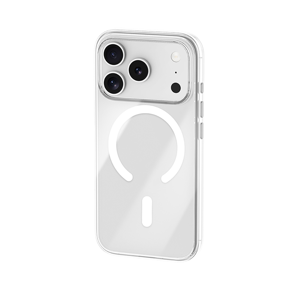 Apple iPhone 17 Pro Kılıf M-safe Şarj Özellikli Benks ​​​​​​Crystal Serisi Şeffaf Kapak - 1