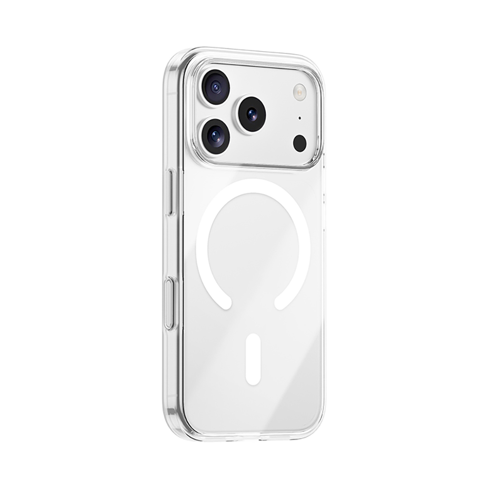 Apple iPhone 17 Pro Kılıf M-safe Şarj Özellikli Benks ​​​​​​Crystal Serisi Şeffaf Kapak - 2