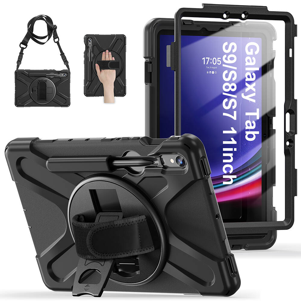 Samsung Galaxy Tab S10 Uyumlu Lite Zore Defender Tablet Silikon - 12