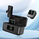 Go Des GD-WS307 2in1 Gürültü Engelleyici Özellikli Type-C ve Lightning Şarj Portlu Kablosuz Yaka Mikrofonu - 1