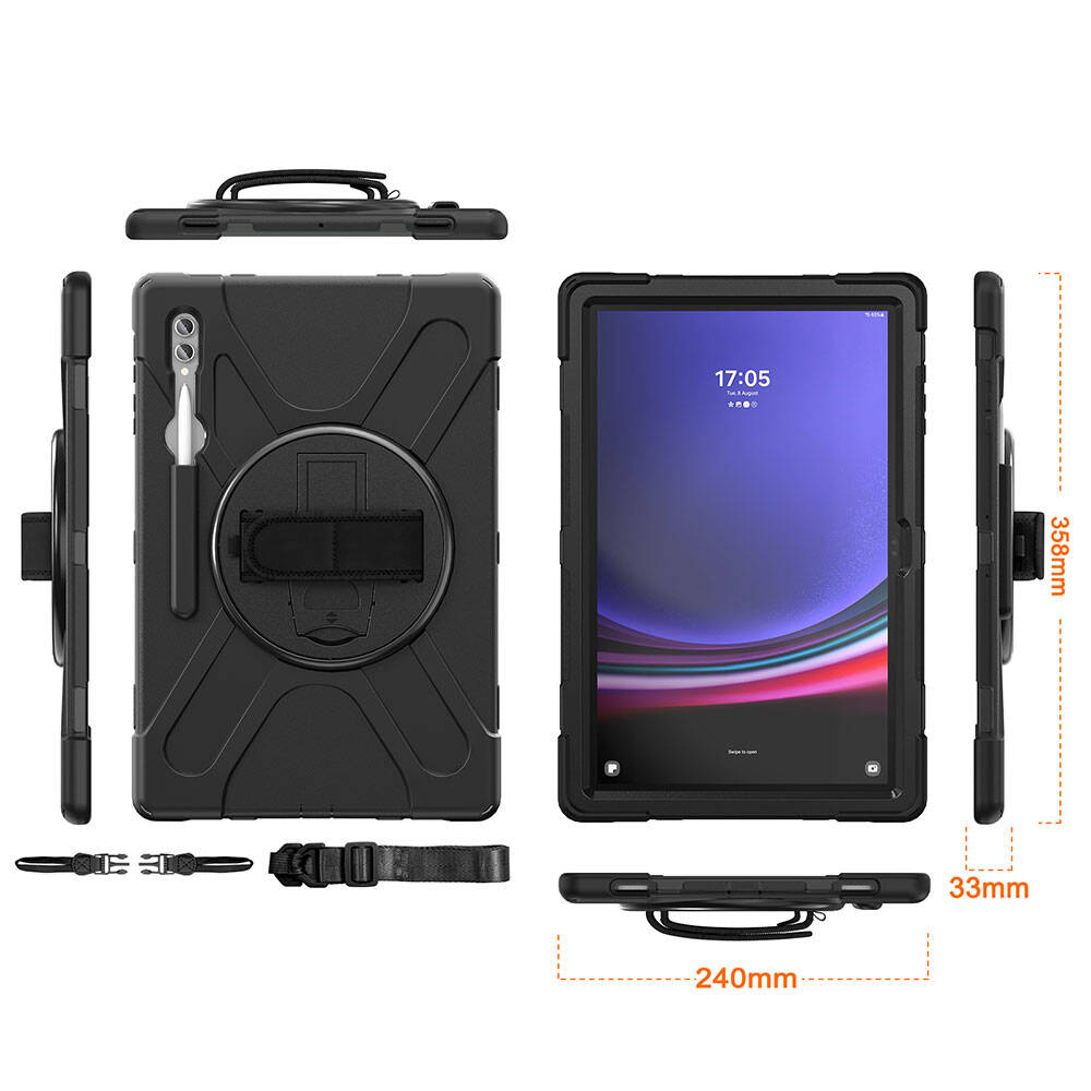 Galaxy Tab S11 Ultra SM-X930 Zore Defender Tablet Silikon - 20