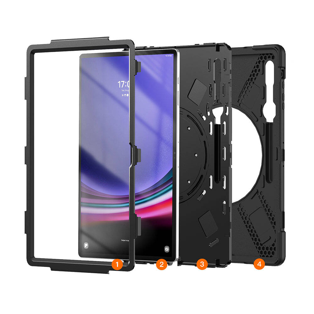 Galaxy Tab S11 Ultra SM-X930 Zore Defender Tablet Silikon - 24