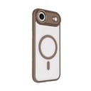 Apple iPhone 17 Air Kılıf Wireless Şarj Özellikli Zore Krom M-safe Silikon Kapak - 4