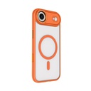 Apple iPhone 17 Air Kılıf Wireless Şarj Özellikli Zore Krom M-safe Silikon Kapak - 5