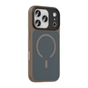 Apple iPhone 17 Pro Max Kılıf Mat Arka Yüzey Wireless Şarj Özellikli Zore Flet M-safe Kapak - 5