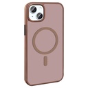 Apple iPhone 14 Plus Uyumlu Kılıf M-safe Şarj Özellikli Mat Arka Yüzey Zore Sio Kapak - 16