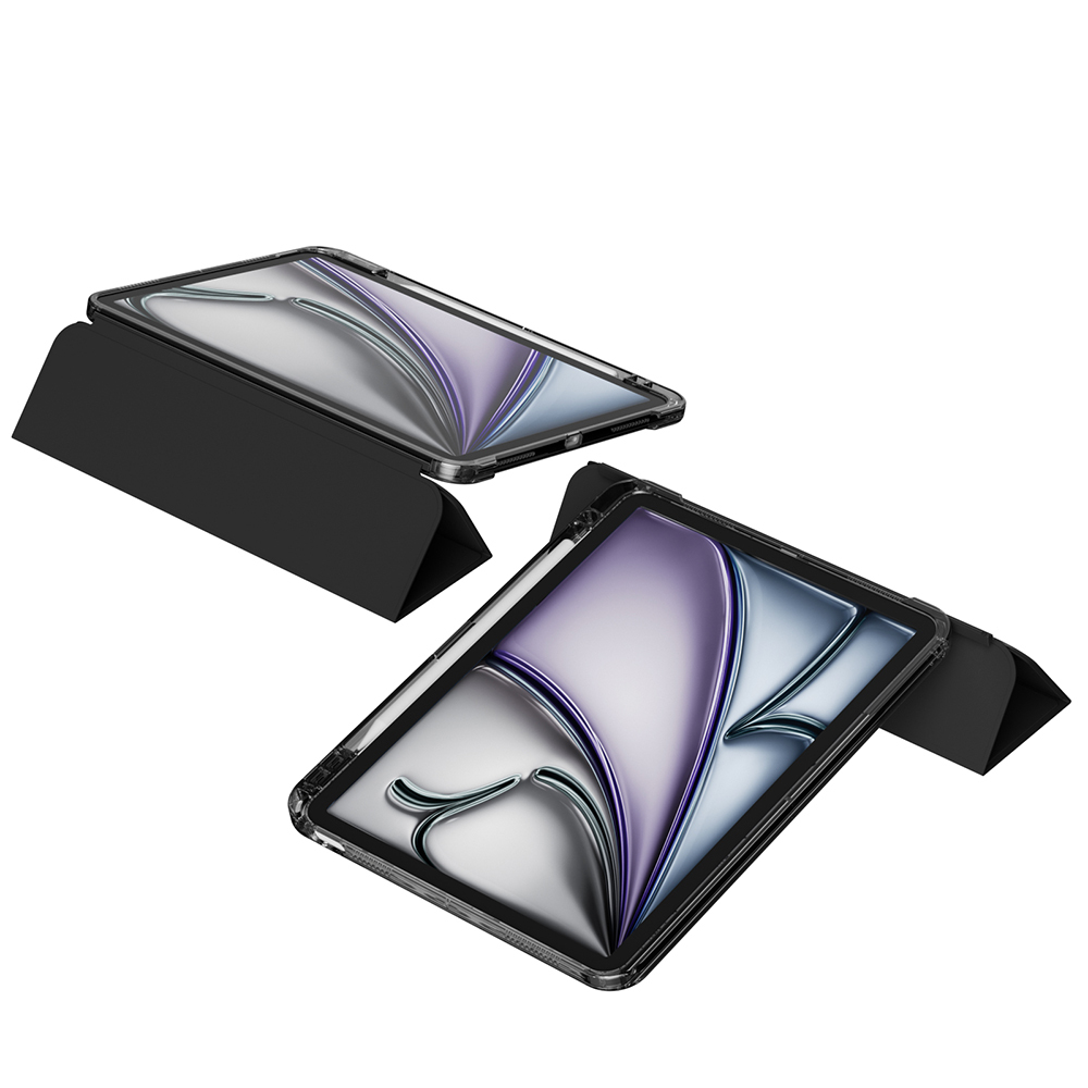 Apple iPad Air 11 2025 M3 Uyumlu Kılıf Magnetik Ayrılabilen Airbagli Zore Sliding Tablet Kılıfı - 28