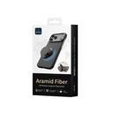 Wiwu Warriors Serisi Aramid Fiber 360 Derece Dönebilen Magnetik Ring Stand Telefon Tutucu - 9