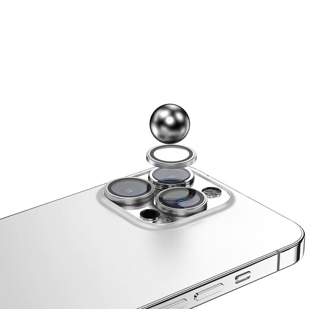 Apple iPhone 16 Pro Max Uyumlu Zore Mikro Kamera Lens Koruyucu - 14