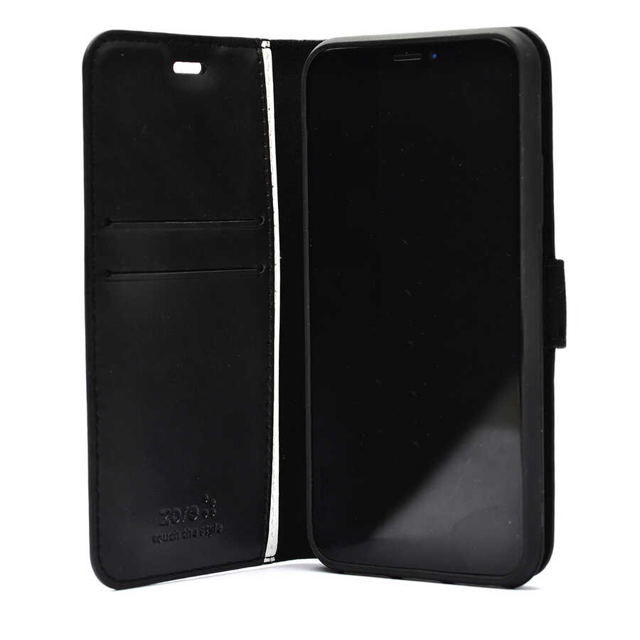 Samsung Galaxy S20 FE Uyumlu Kılıf Zore Kar Deluxe Kapaklı Kılıf - 4