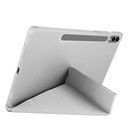Samsung Galaxy Tab S9 Plus Uyumlu Kılıf Zore Tri Folding Kalem Bölmeli Standlı Kılıf - 9