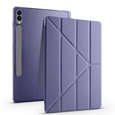 Samsung Galaxy Tab S9 Plus Uyumlu Kılıf Zore Tri Folding Kalem Bölmeli Standlı Kılıf - 13