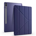 Samsung Galaxy Tab S9 Plus Uyumlu Kılıf Zore Tri Folding Kalem Bölmeli Standlı Kılıf - 15