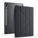 Samsung Galaxy Tab S9 Plus Uyumlu Kılıf Zore Tri Folding Kalem Bölmeli Standlı Kılıf - 16