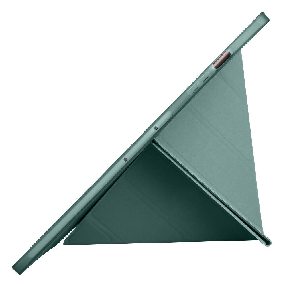 Samsung Galaxy Tab S9 Plus Uyumlu Kılıf Zore Tri Folding Kalem Bölmeli Standlı Kılıf - 41