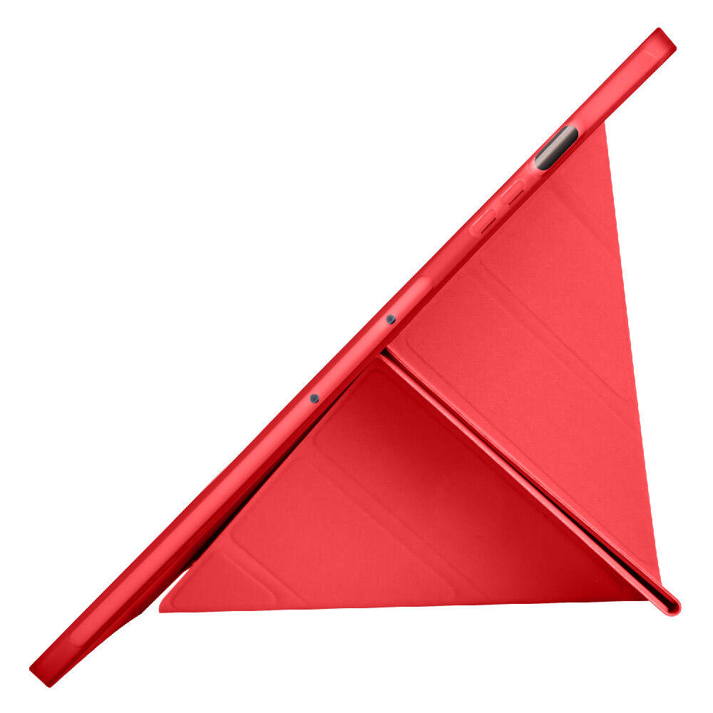 Samsung Galaxy Tab S9 Plus Uyumlu Kılıf Zore Tri Folding Kalem Bölmeli Standlı Kılıf - 45