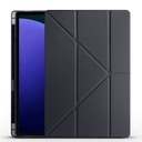 Samsung Galaxy Tab S9 Ultra SM-X910 Uyumlu Kılıf Zore Tri Folding Kalem Bölmeli Standlı Kılıf - 7
