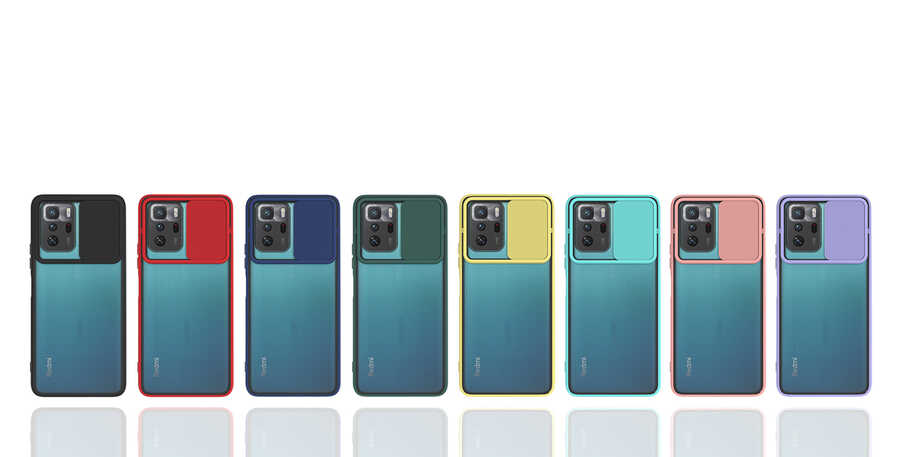 Xiaomi Poco X3 GT Uyumlu Kılıf Zore Lensi Kapak - 2