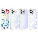 Apple iPhone 13 Pro Uyumlu Kılıf Zore M-Blue Desenli Kapak - 1