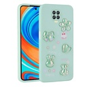 Xiaomi Redmi Note 9S Uyumlu Kılıf Kabartma Figürlü Parlak Zore Toys Silikon Kapak
