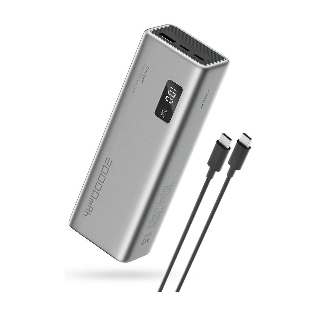 [6973886190391] CUKTECH 15 Powerbank 20000 mAh | 150 W PD3.1 Süper Hızlı Şarj | 3 Port (2C1A) | LED Dijital Ekranlı Taşınabilir Şarj Cihazı – Laptop, MacBook, iPhone, Samsung, Xiaomi ile Uyumlu