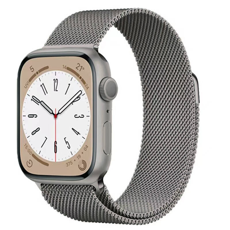 Apple Watch 44mm Uyumlu Zore KRD-98 Metal Kordon