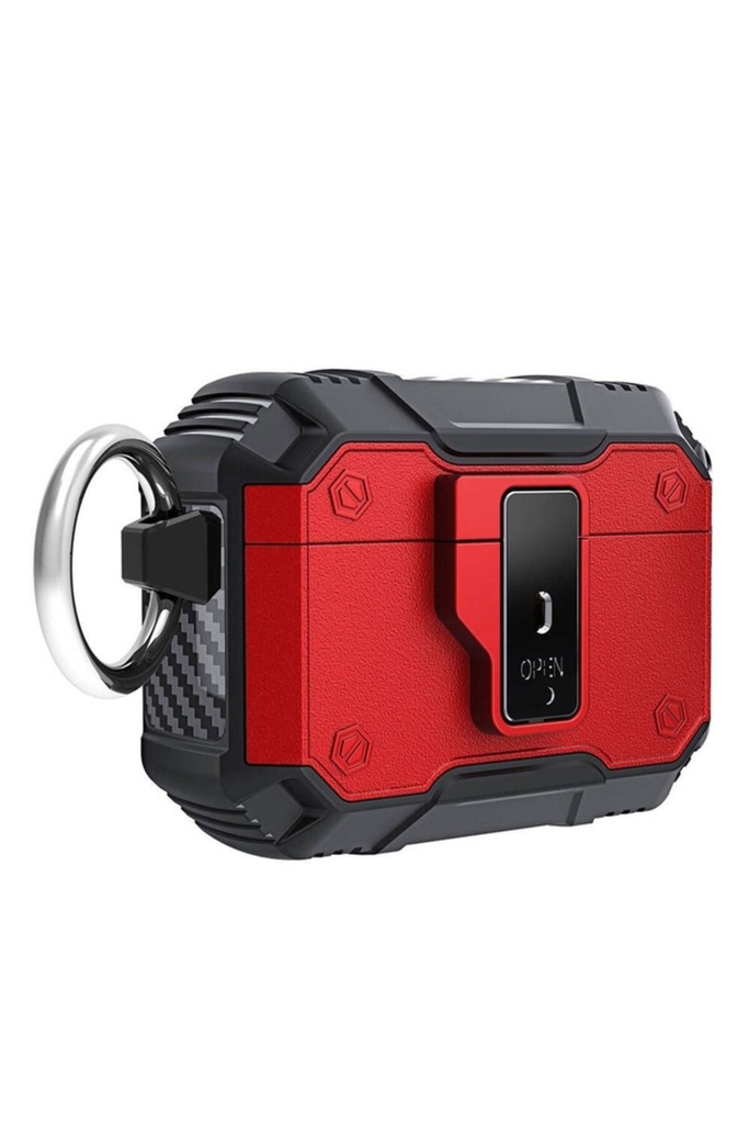 Apple Airpods Pro Uyumlu Zore Airbag 35 Darbelere Karşı Dayanıklı Düğmeli Kılıf