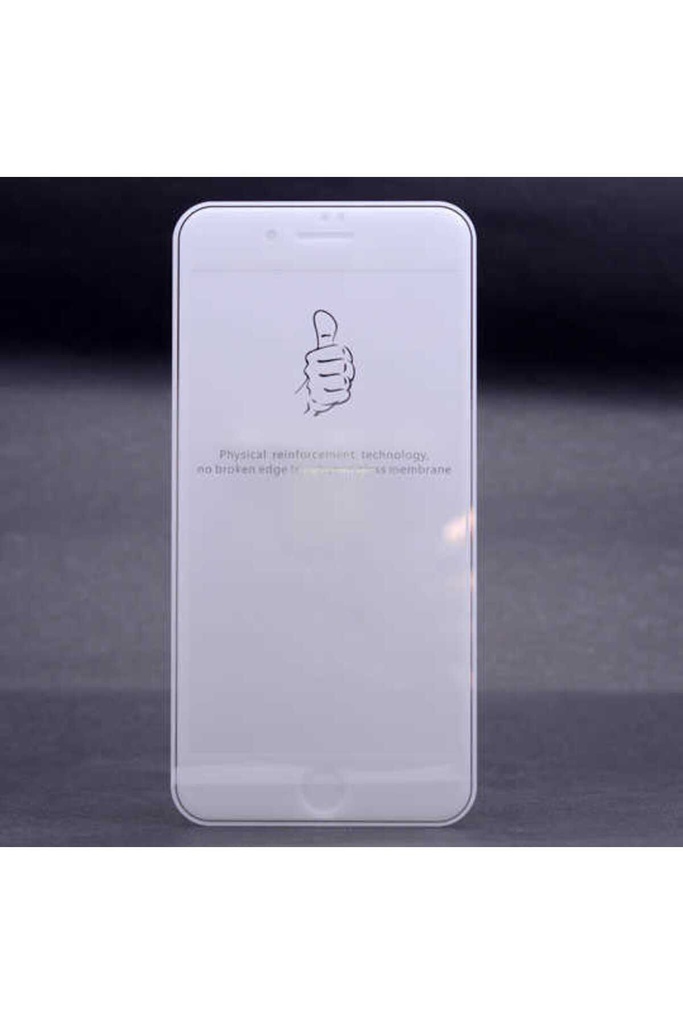 Apple iPhone 7 Uyumlu Zore Kenarları Kırılmaya Dayanıklı Cam Ekran Koruyucu