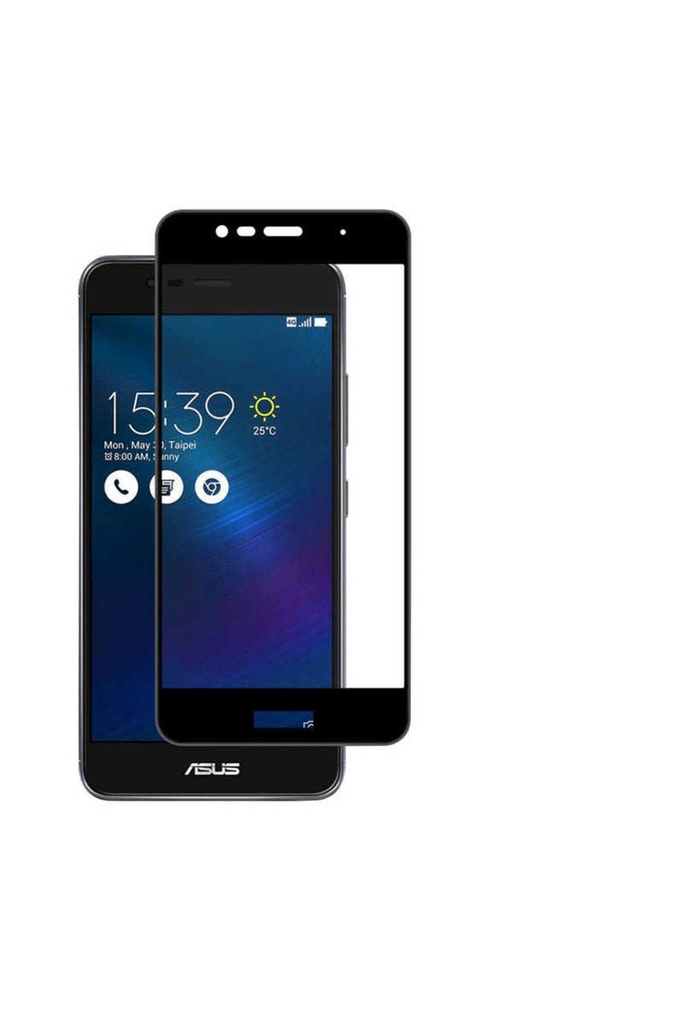 Asus Zenfone 3 ZE552KL Uyumlu Zore Ekranı Tam Kaplayan Düz Cam Koruyucu