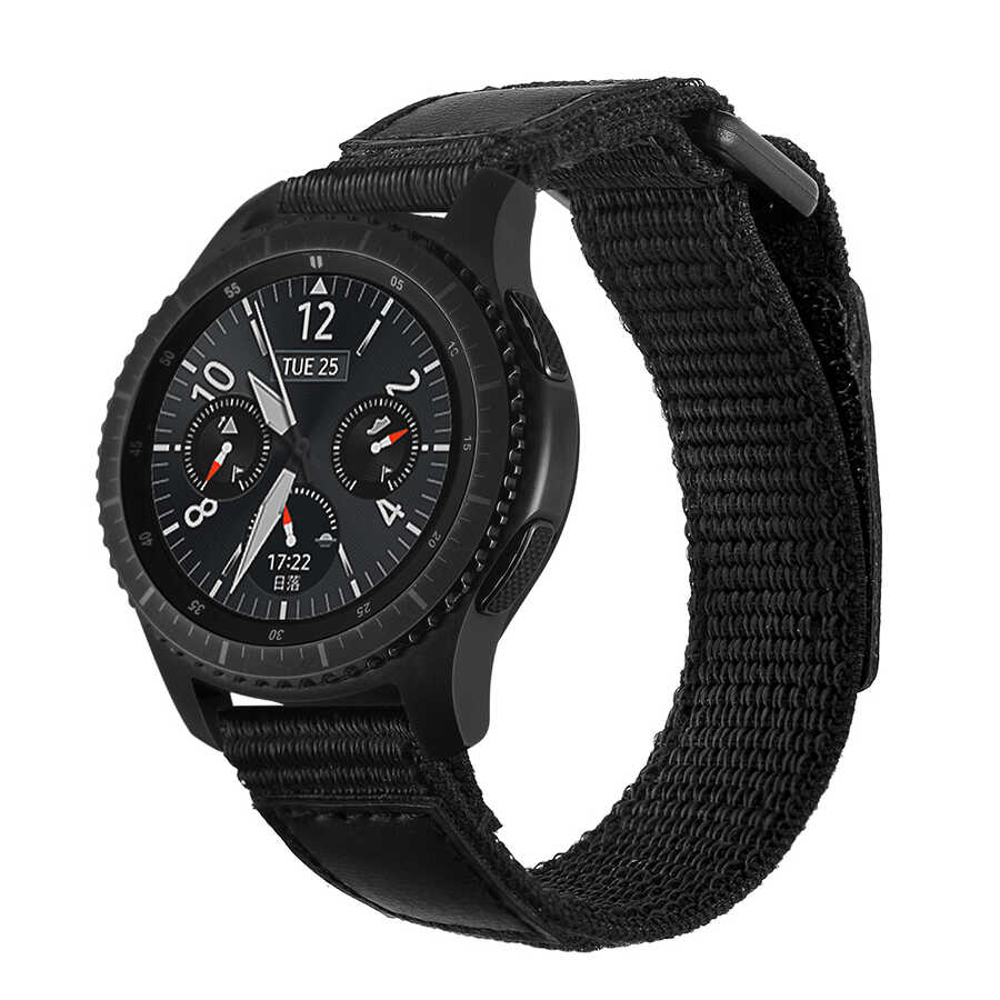 Samsung Gear S2 (20mm) Uyumlu Magic Nylon Kordon