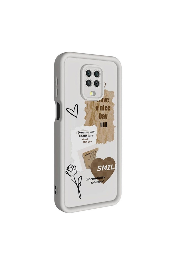 Xiaomi Redmi Note 9 Pro Uyumlu Kılıf Kamera Korumalı Baskılı Arka Yüzey Zore Klas Kapak