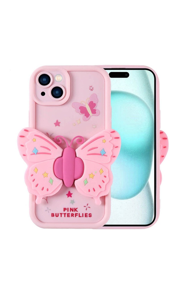 Apple iPhone 15 Plus Uyumlu Kılıf Kamera Korumalı Figür Tasarımlı Zore Kapya Kapak