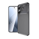 Xiaomi Redmi 13 4G Uyumlu Kılıf Silikon Karbon Tasarımlı Esnek Zore Negro Silikon Kapak