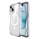 iPhone 15 Uyumlu Kılıf Magsafe Şarj Özellikli Airbagli Tam Korumalı Şeffaf Zore İncek Kapak
