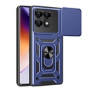 Xiaomi Poco F6 Pro Uyumlu Kılıf Magnetik Standlı Kamera Korumalı Zore Sürgülü Vega Kapak