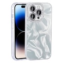 Apple iPhone 14 Pro Uyumlu Kılıf Airbagli Parlak Taş Detay Tasarımlı Zore Esila Kapak