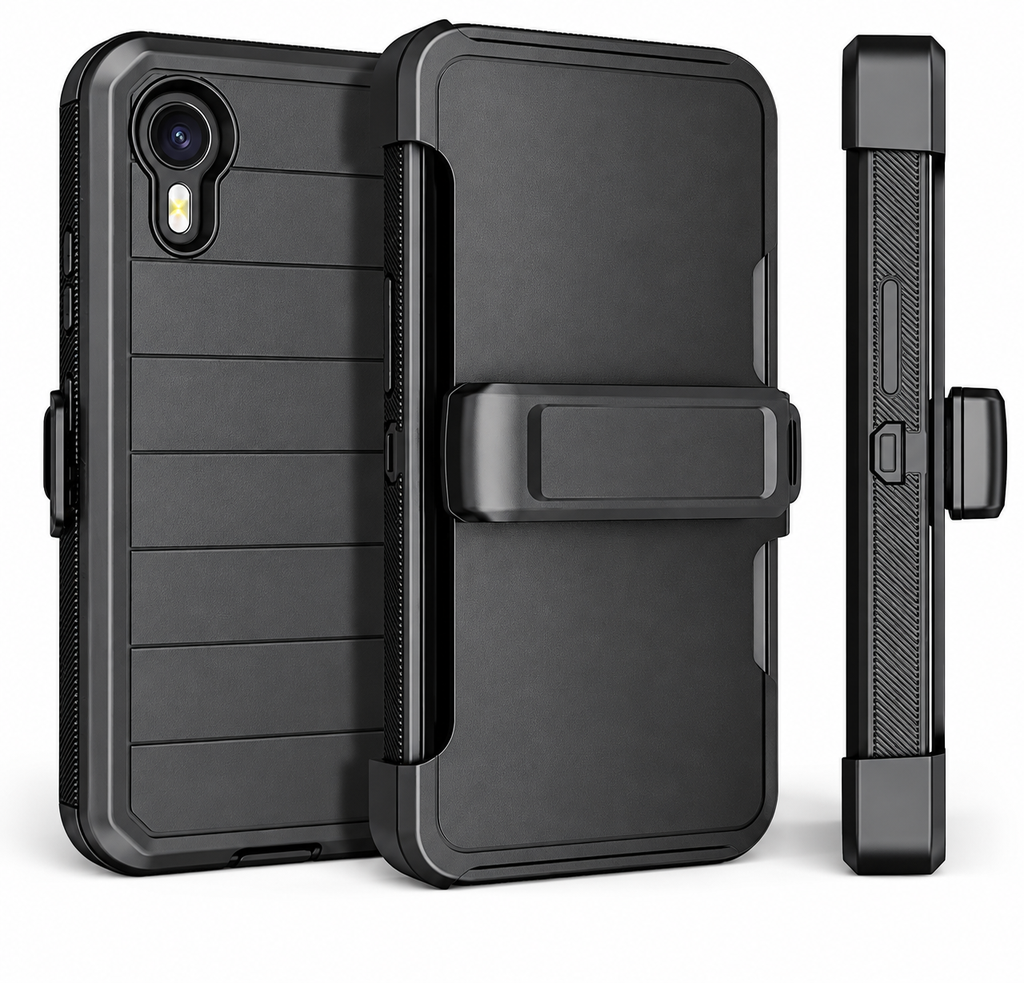 Galaxy XCover7 Kılıf Zore Double Clip Kapak