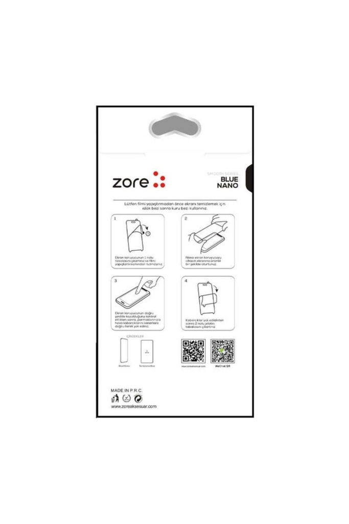 Xiaomi Redmi S2 Uyumlu Zore Blue Nano Ekran Koruyucu